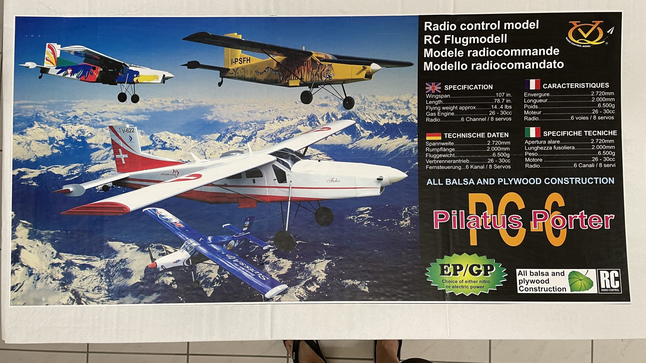 Read more about the article Pichler Pilatus PC-6 272cm